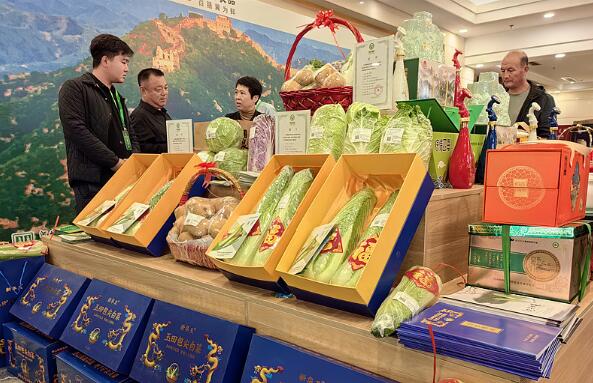 河北省在北京举办净菜进京暨“唐农”品牌发布活动1